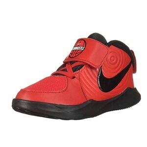 Nike Toddler's Nike Team Hustle‎ D 9 University Red/Black-White SZ 4C